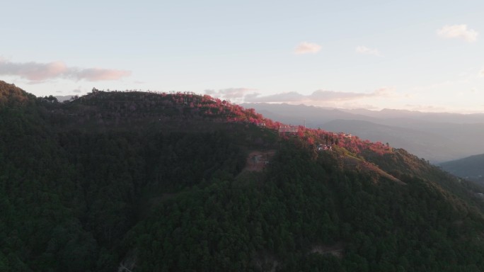 5K-南涧无量山樱花谷日出风光航拍