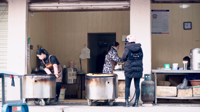 街头早餐店（生活气）