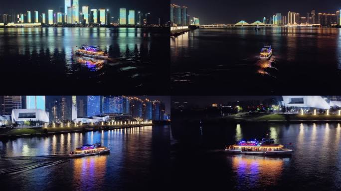 湘江游船夜景