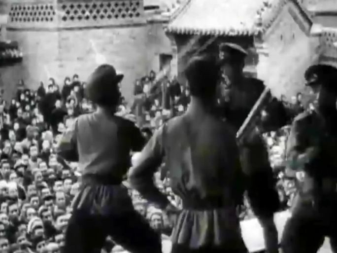 苏联红军在东北表演舞蹈