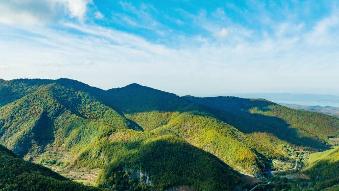 大气唯美的群山延时