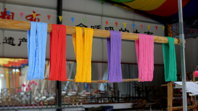 织布机 工艺 传统工艺 非遗 家纺 粗布