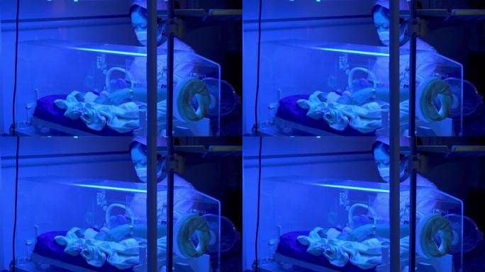 出生新生儿蓝光照射保温箱
