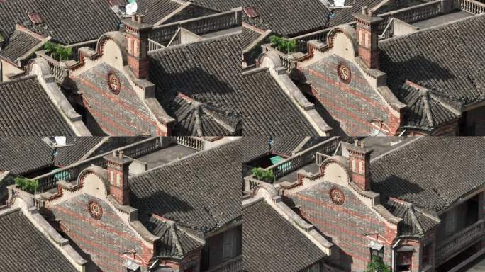 4K原素材-石库门代表建筑上海吴昌硕故居