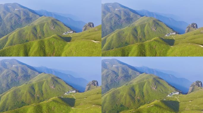 江西萍乡武功山自然风景区初秋风光