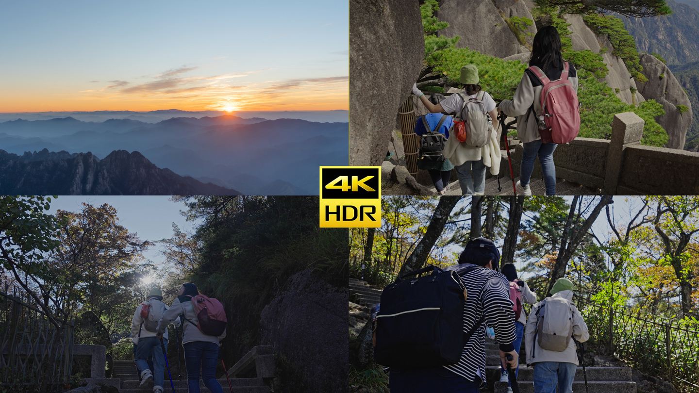 【4K】爬山拍摄/登山者拍摄合集