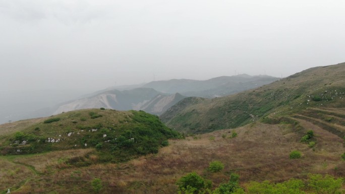 黄土山坡  山沟    山脉