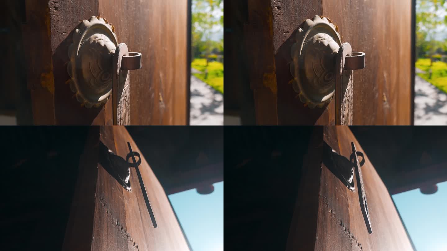 锁扣视频明清时期古建筑青铜锁扣