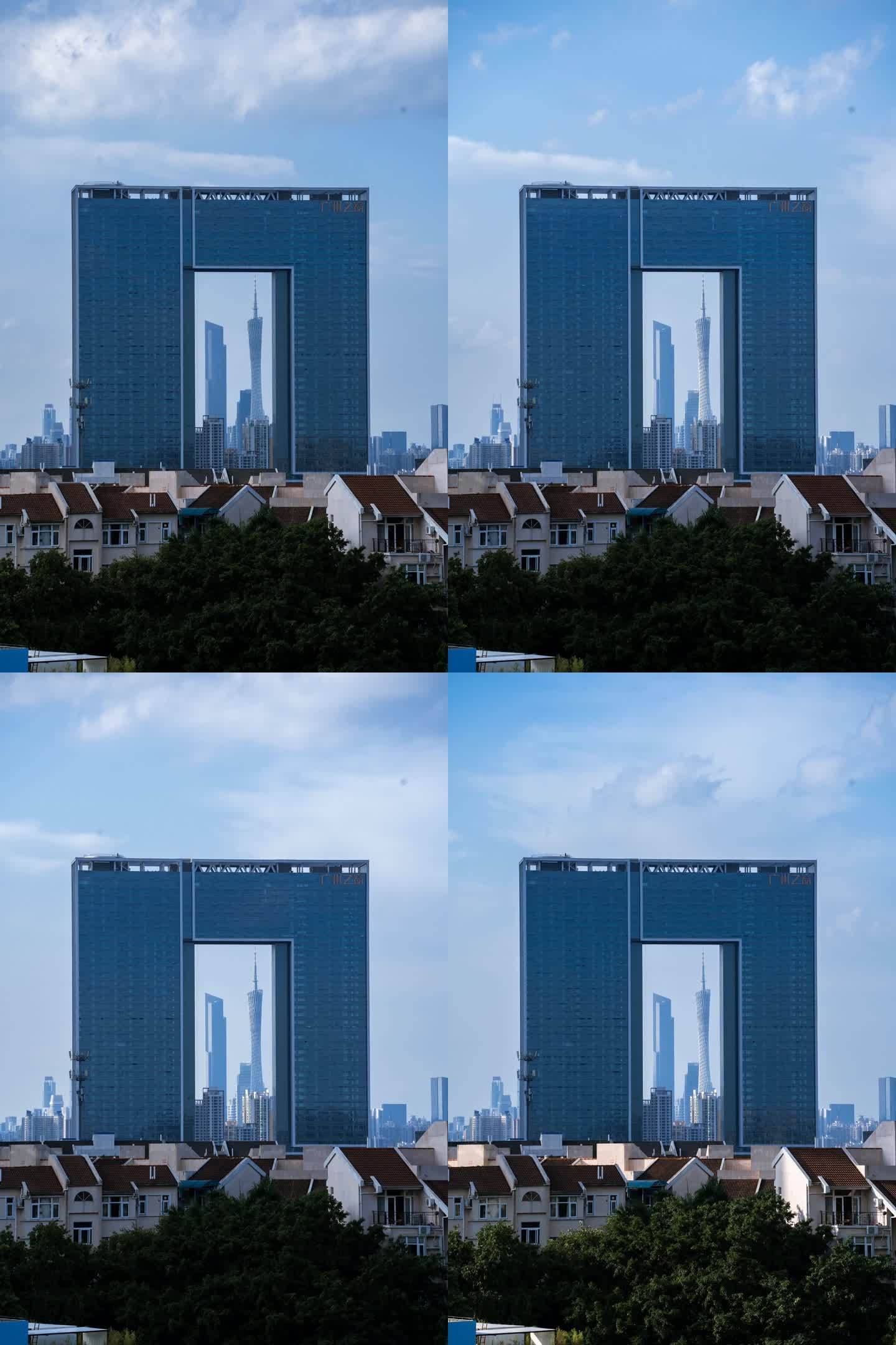 广州之窗晴天延时摄影