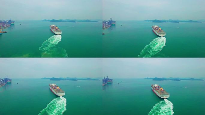 港口码头货轮港口