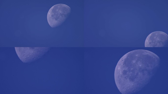 月球月亮月落实拍