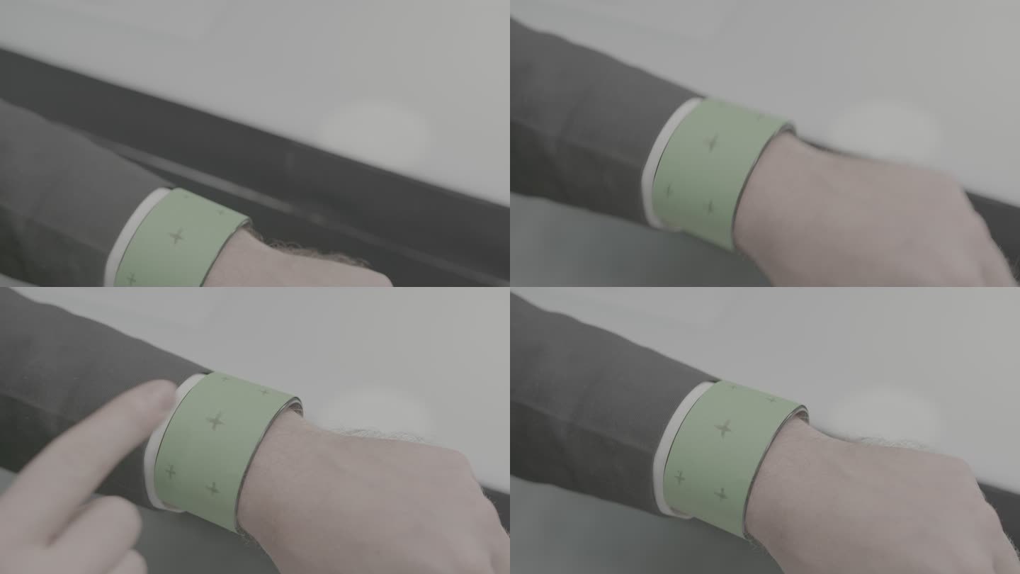 全息 宣传片 智能穿戴 手表科技全息绿幕