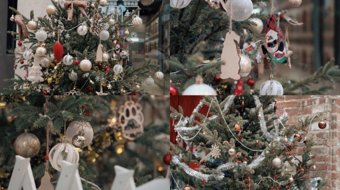 圣诞节装饰圣诞氛围圣诞树