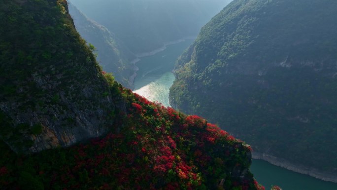 5A景区小三峡红叶