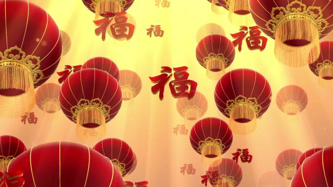 春节红灯笼背景