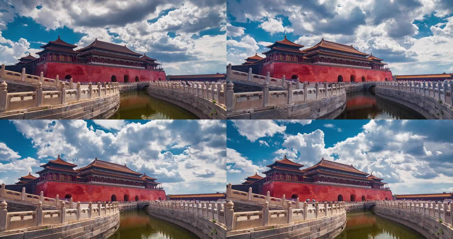 北京故宫紫禁城午门内金水桥