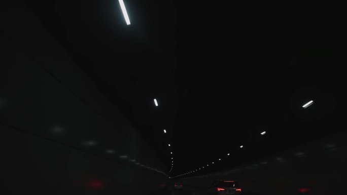 城市隧道灯光