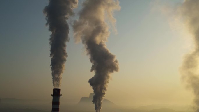 烟气污染空气污染工厂生产