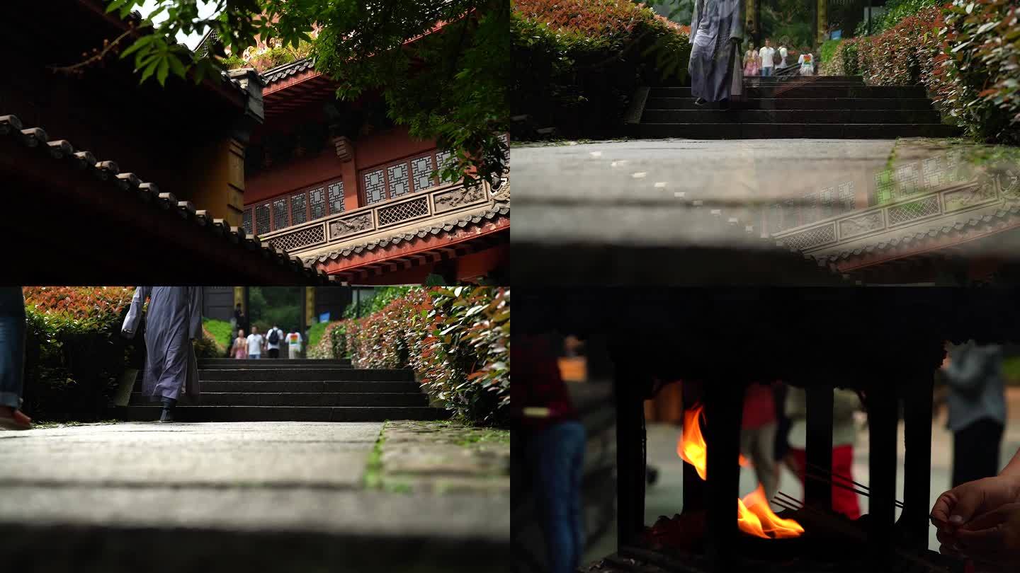 寺庙 寺庙祈福 香火