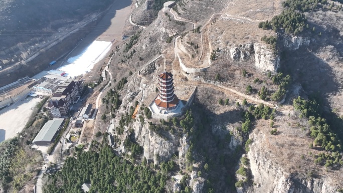 济南黄花山真经寺佛塔