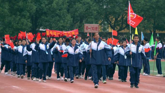 学生运动会进场