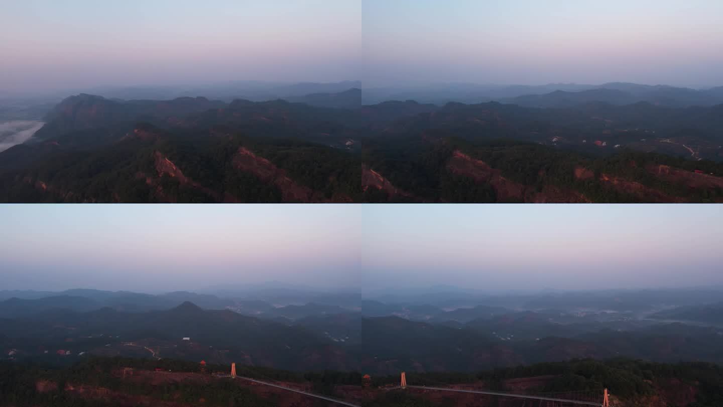 4K航拍日照梧州石表山一镜到底H
