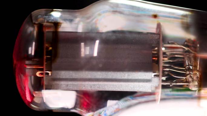 4K电子半导体晶体发光二极管空镜