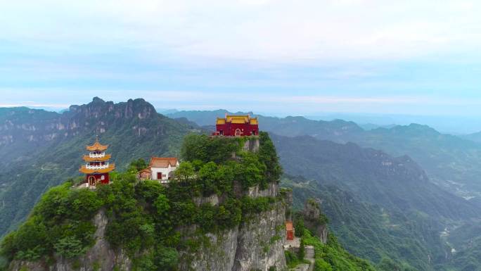 远安鸣凤山 古建筑