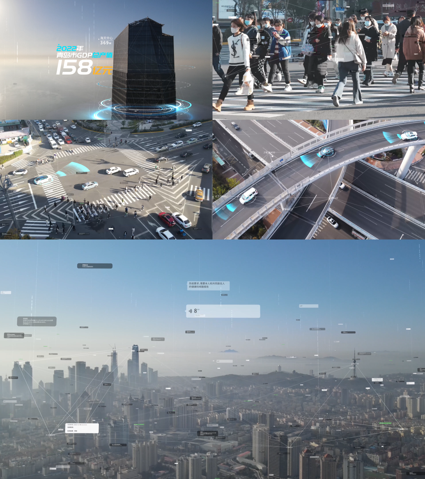 青岛科技5G智慧城市互联网信息