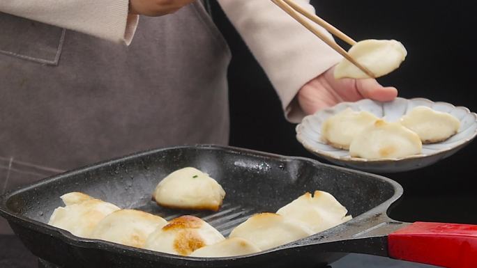 鲜肉煎饺