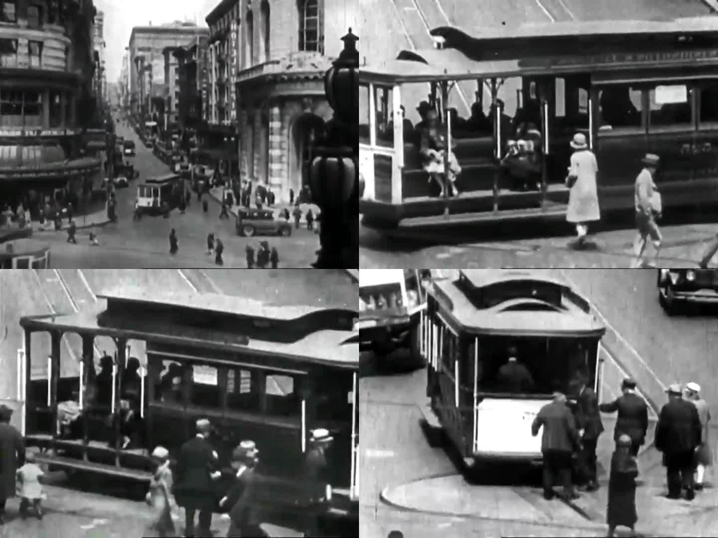 1929年旧金山街景