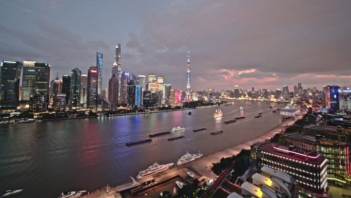 2022上海地标建筑延时作品