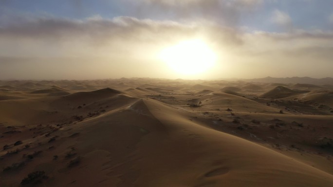 沙漠素材沙漠风沙防沙治沙 环境治理抗旱