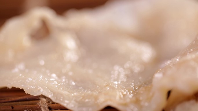 美食食材海蜇皮海鲜海货
