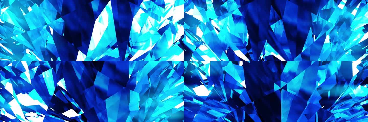 6K钻石背景-蓝色 03