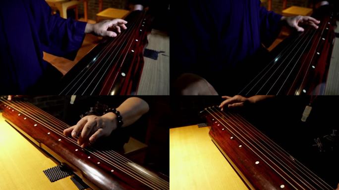中国古琴演奏传统乐器