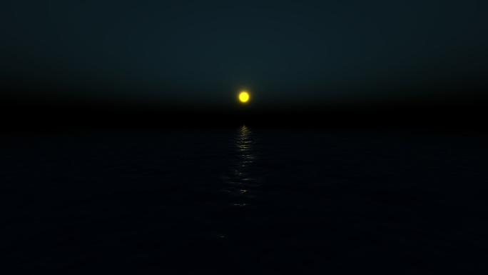 黑夜大海 远景