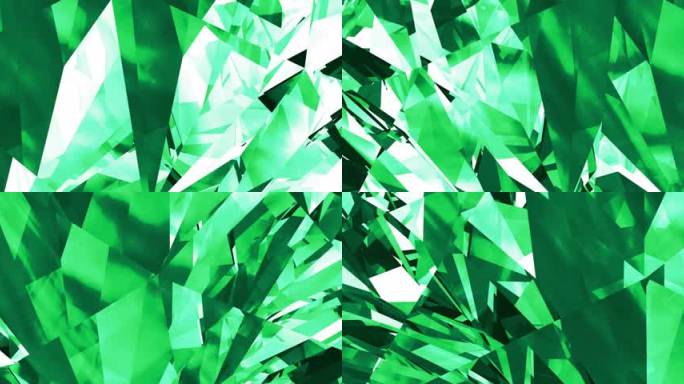 6K钻石背景-祖母绿色 04