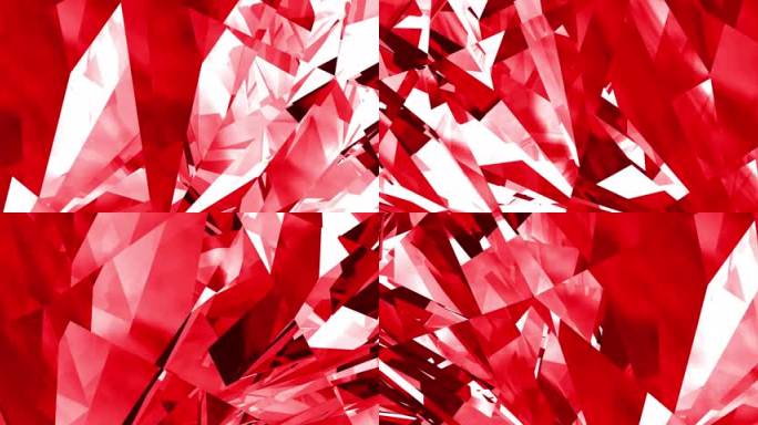 6K钻石背景-红色 02