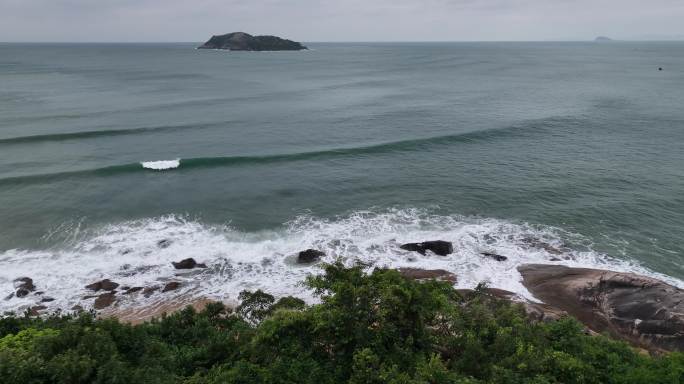 石梅湾海浪