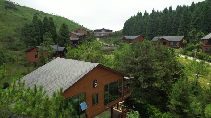 福建宁德市周宁仙风山森林木屋度假小屋