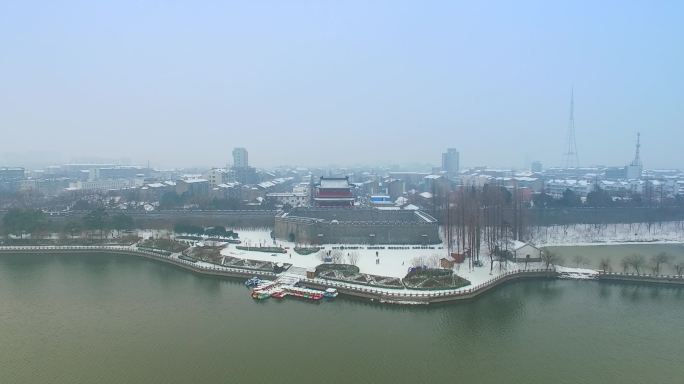 宾阳楼雪景