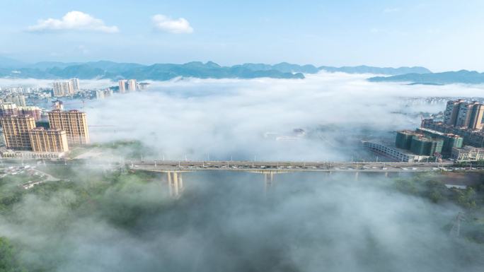 纳雍大桥云雾 (2)