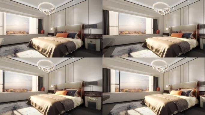 三维建筑动画万能卧室镜头