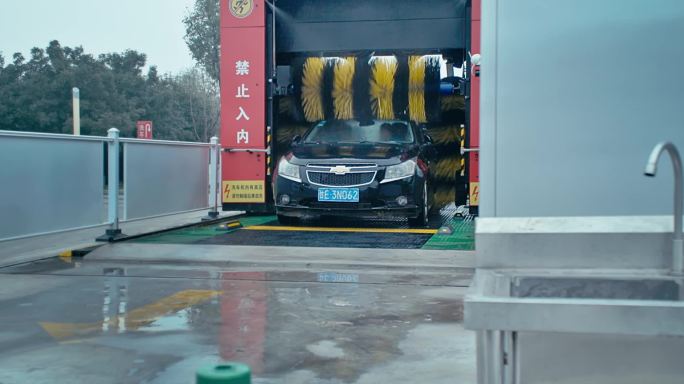 中石化加油站自助洗车机自动化洗车节水环保