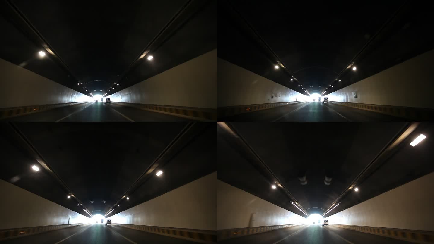 驾驶小汽车通过深圳梧桐山隧道