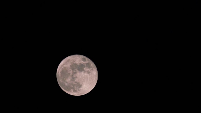 月亮月出圆月升起