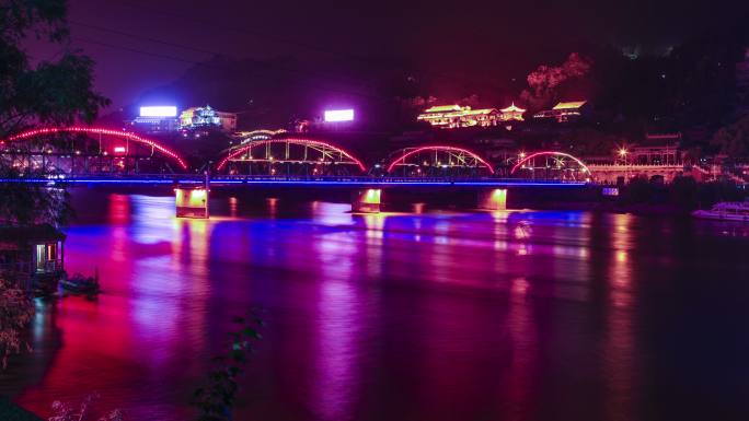 兰州 中山桥夜景