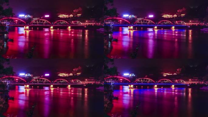 兰州 中山桥夜景