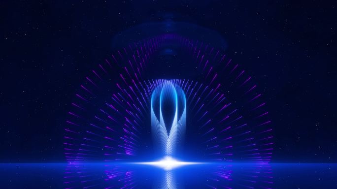 粒子喷泉E1（ae模板）唯美舞美粒子喷泉